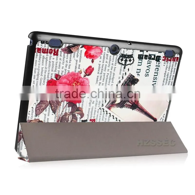 Tablet accessories case 2016 anti gravity leather TV stand cover case for Lenvovo Tab 2 X30 A10-30 protective slim pattern case
