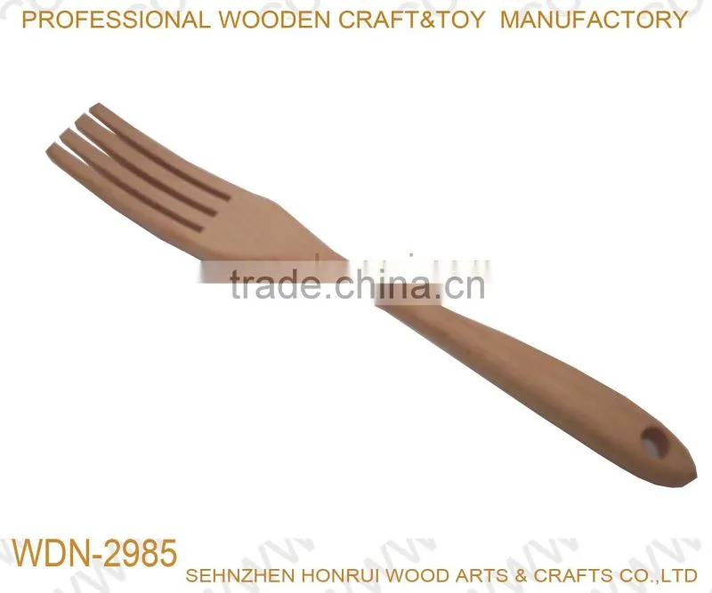 wooden small fork