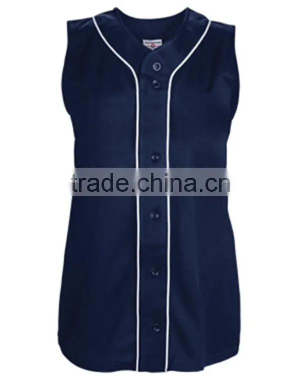 wholesale blank plain red cheap softball uniforms