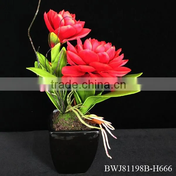 High Quality Artificial Tropical Plant Long singel Steam