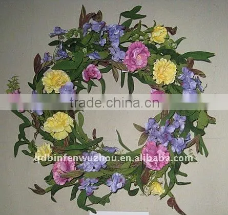 Classic Artificial Decorative Fabric Flowers For Home Decoration