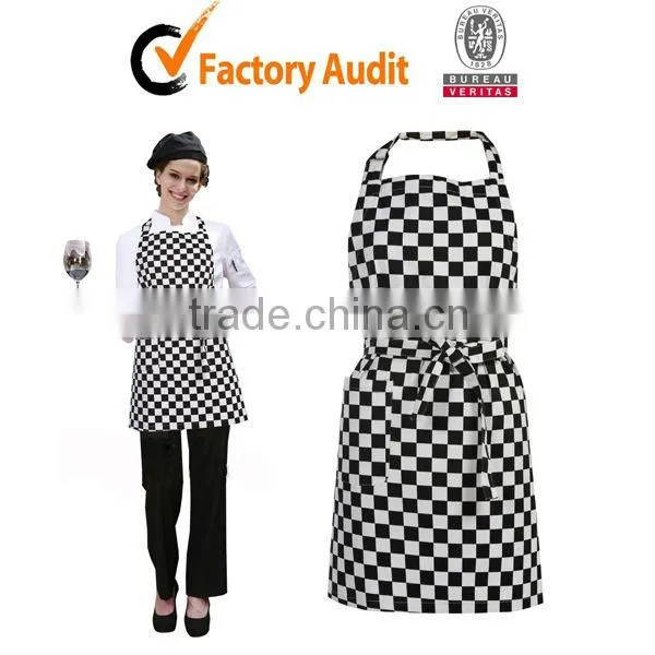 printed bib restaurant uniforms waiter and waitress aprons
