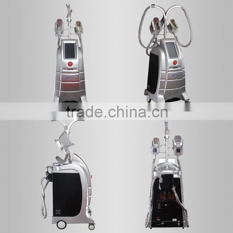 body sculpting cryolipolysis,4 treatment head,Double handpieces work at the same time