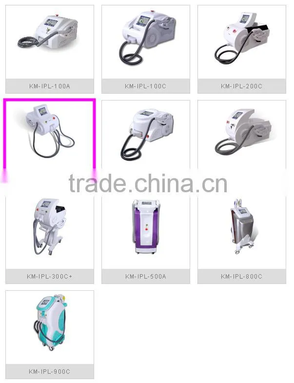 2014 CE Approval portable IPL machine for hair electrolysis removal
