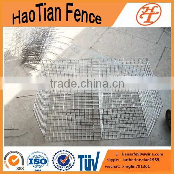 galvanized mink wire mesh breeding cage low price mink cage for sale