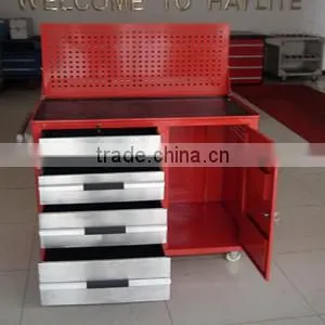Mobile Roller Tool Cabinet Trolley with door drawers