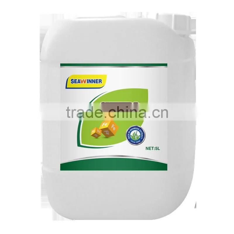 Agriculture Organic Fertilizer China Manufacturer Seaweed Fe