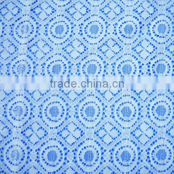 Cotton Embroidery Lace Fabric