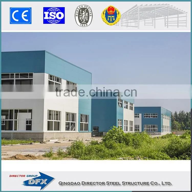 Steel Frame Workshop with Crane Steel Structures Design