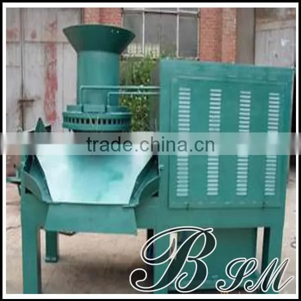 India High density wood sawdust processing briquette making machine