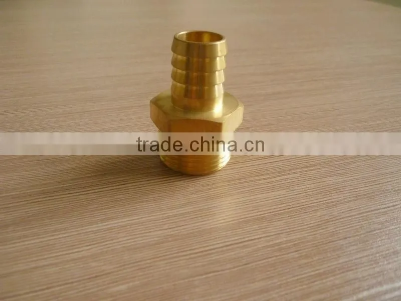 Brass garden hose connector/male and female fitting