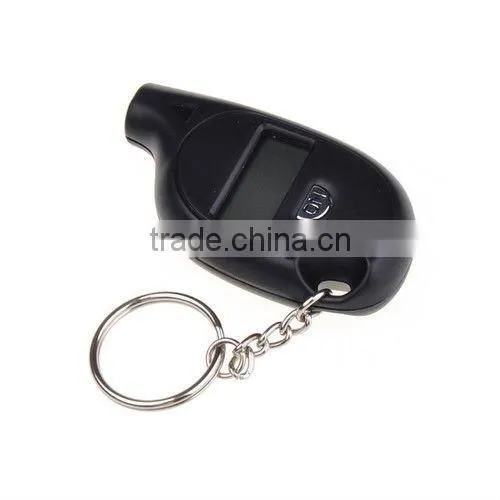 Digital Car Motorcycle LCD Air Pressure Tire Tyre Gauge Keychain