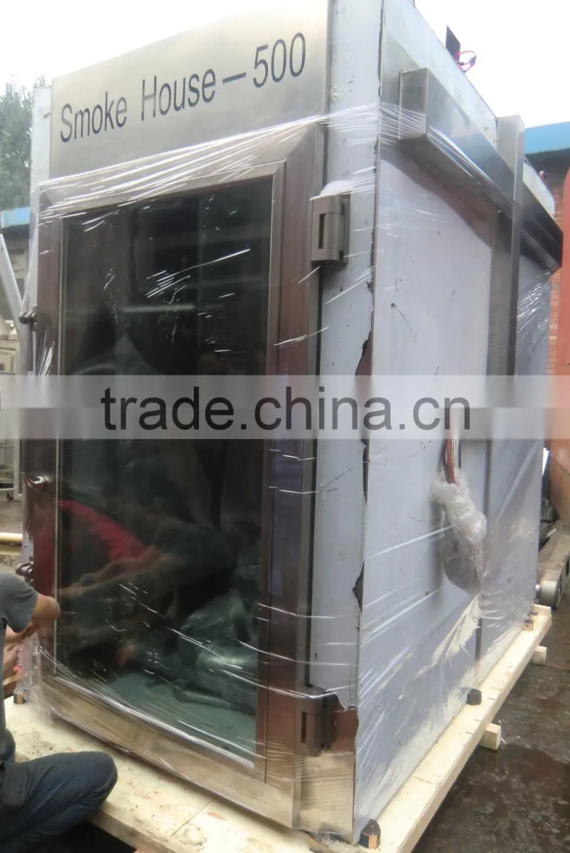 stainless steel Industrial smokers/sausage smoke house