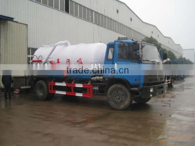 Dongfeng 4x2 6CBM sewage suction truck for sale