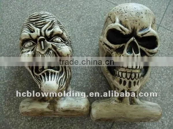 Halloween Plastic Skull Head,Halloween decoration