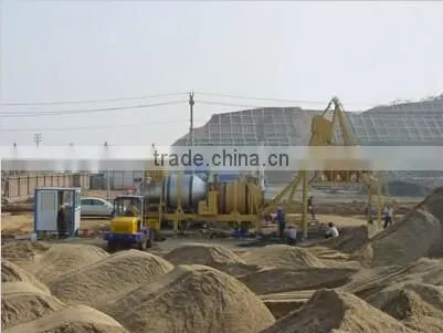 mini mobile asphalt machine SLB8 asphalt plant machine