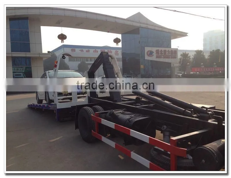 HOWO flatbed tow wrecker truck for sale flat bed tow truck wrecker truck