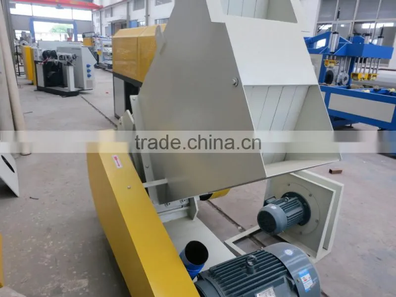 waste pvc pipe crusher / hard PVC pipe grinder