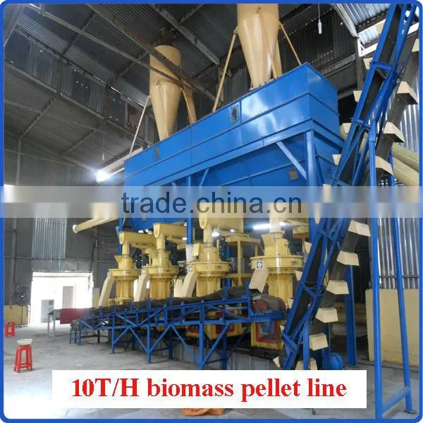 Biomass pellet mill for sunflower seed husk