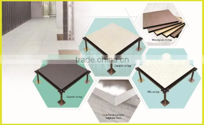 calcium sulfate flooring false flooring specifications for intelligent building
