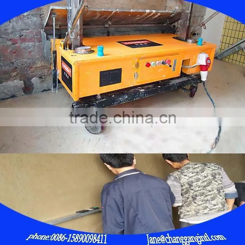 interior decoration wall cement spray plaster machine