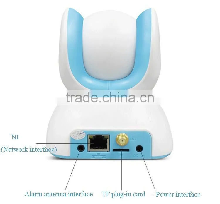 Home Security p2p network camera/smart alarm wifi camera