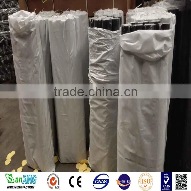 competitive price fiberglass window screen for Insect Black Grey White best quality