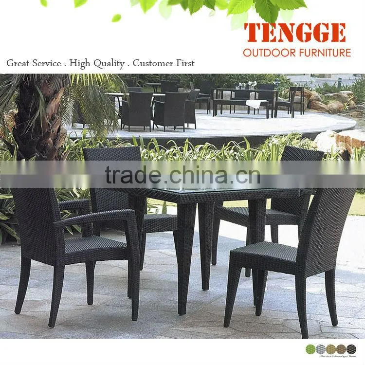 aluminum pvc resin pro garden table chairs