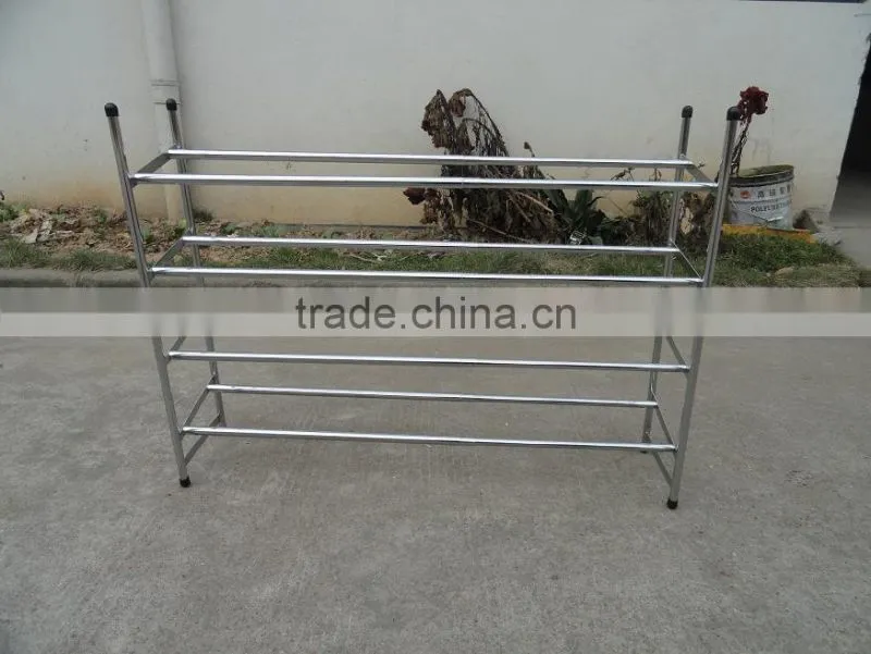 4 tier stainless steel shoes rack shoe storage living room shoes organize