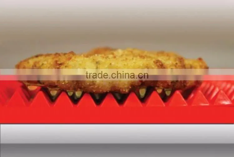 Pyramid Pan Fat Reducing Silicone Cooking Mat