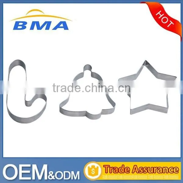 Christmas Accessories Cute Stainless Steel Cookies Cutter
