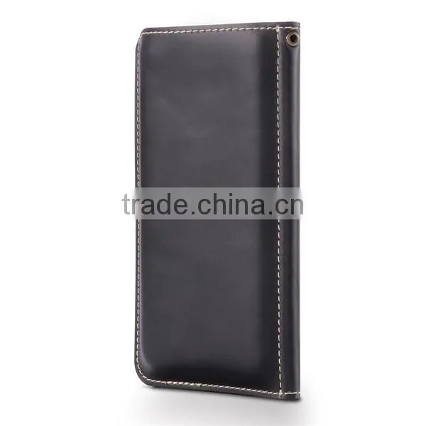Flip PU leather handbag with wallet mobile phone bag For iPhone 7 leather holster
