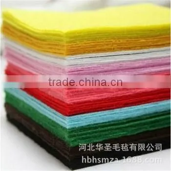 Needle punched polyster felt 3mm