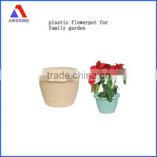 plastic flowerpot