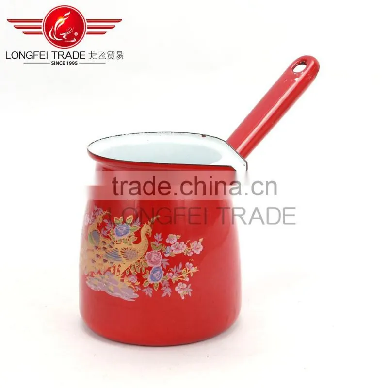 9-12CM Hot Sellia large number of wholesale enamel coffee pot