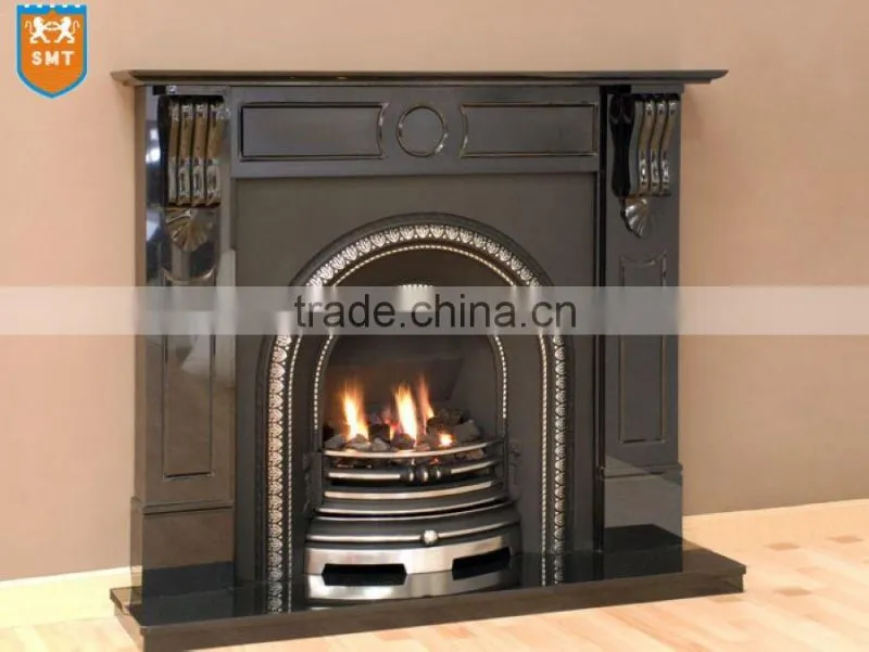 Absolute Black Granite Fireplace Surround/Indoor Fireplace