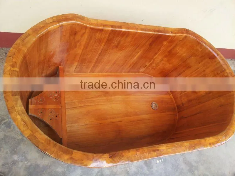 Eco-Friendly wooden basin of bath
