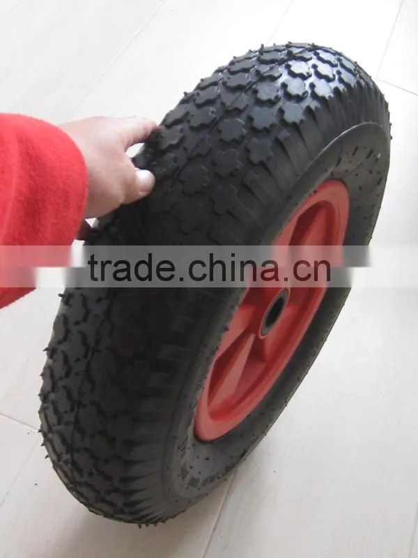 china heavy duty hand truck plastic rim rubber wheel