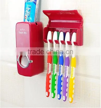 Promotion Automatic toothpaste dispenser/Toothpaste Dispenser & Toothbrush Holder