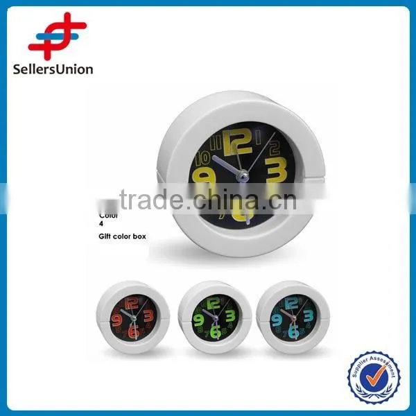 2015 unique round alarm clock, funny&fancy alarm clock