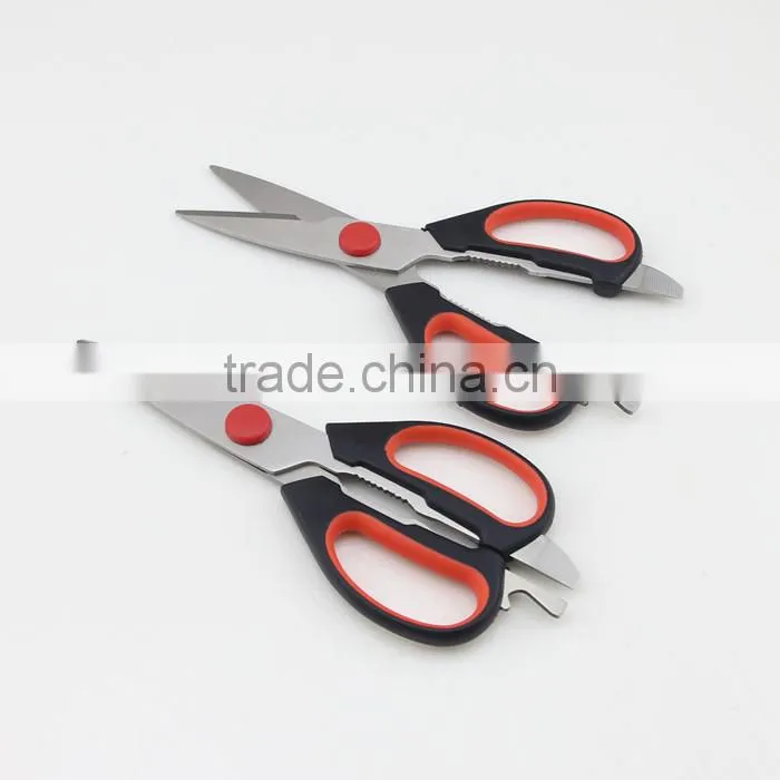 Heavy Duty Poultry Scissors Multifunction Kitchen Scissors With Soft Rubber Grips