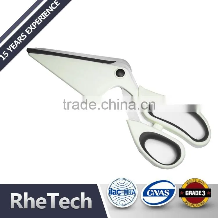 2016 hot European stainless steel plastic kitchen pizza cutter folding scissors