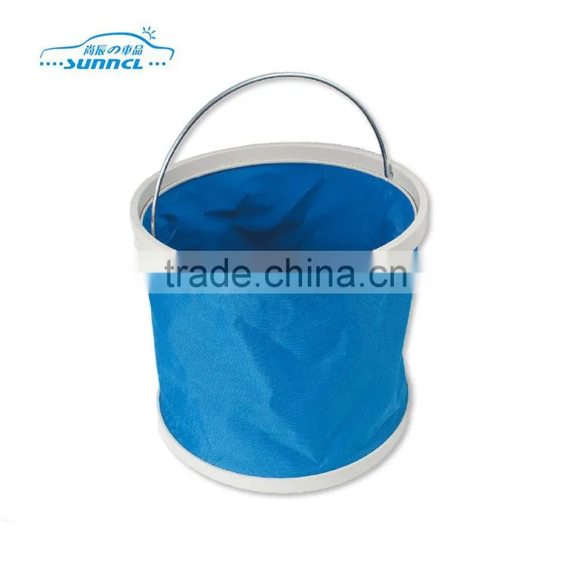 Heavy Duty Polyester 11L and 9L Volume Fodable Water Bucket