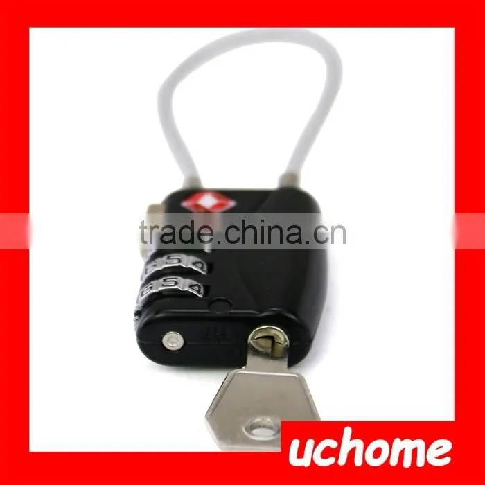 UCHOME Promotional High Quality TSA Luggage Lock With Custom Logo