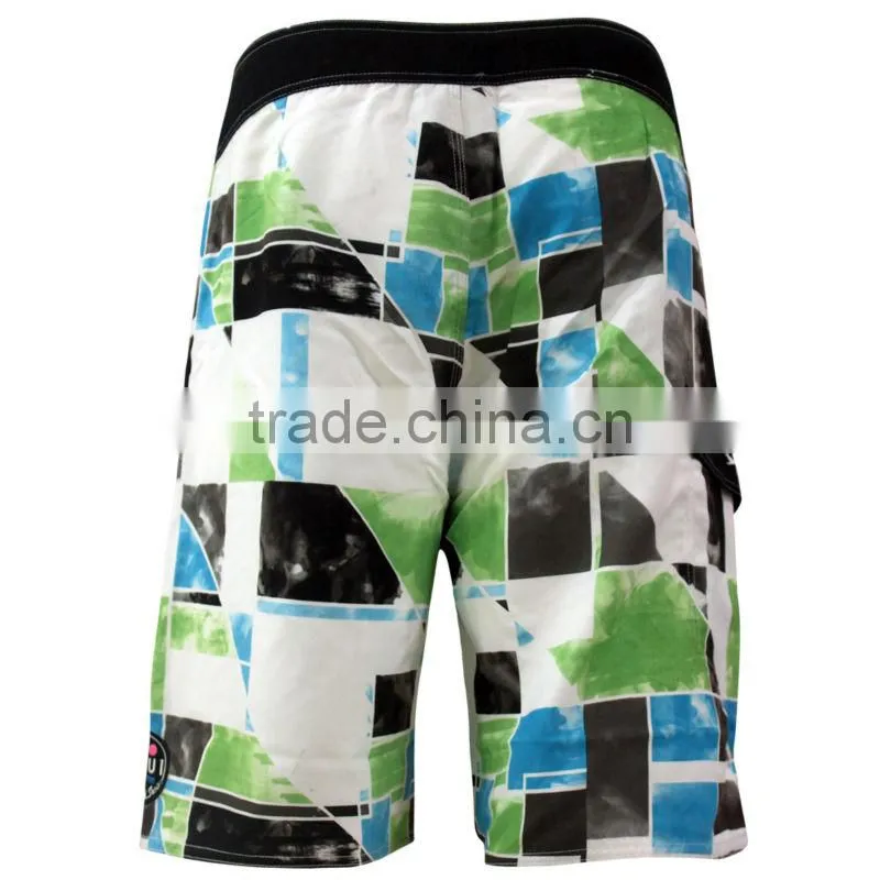 2014 Polyester Custom Stretch Surf Trunks in china