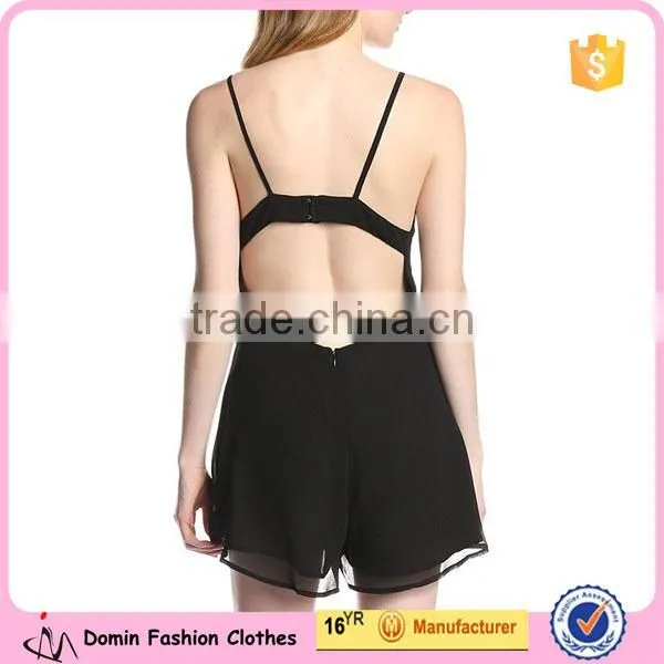 Fashion Style for Summer Women Cami Flare Dress With Strap Back Detail