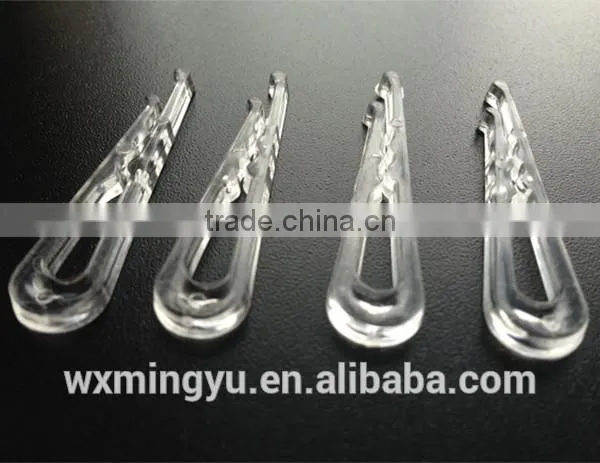 clips for clothing transparent plastic shirt clips