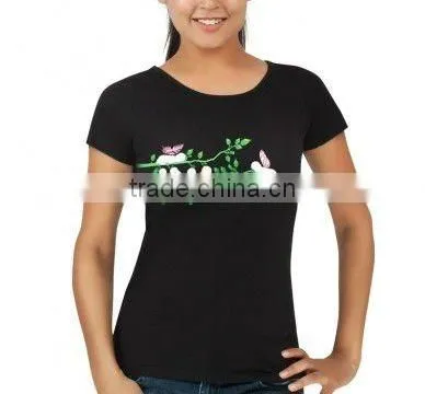 TEEN GIRLS STRIPED T SHIRT WITH RAGLAN SLEEVES