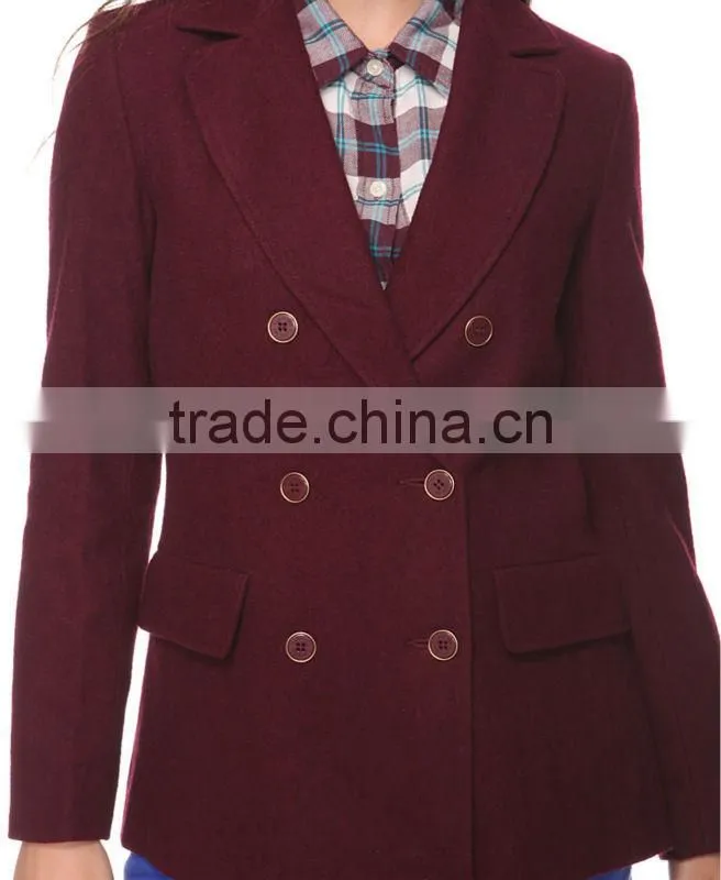 Women's Wool Blend Blazer