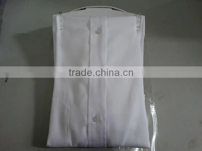 100% cotton white men dress shirts with a pocket